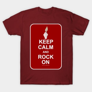 Keep Calm Rock On T-Shirt